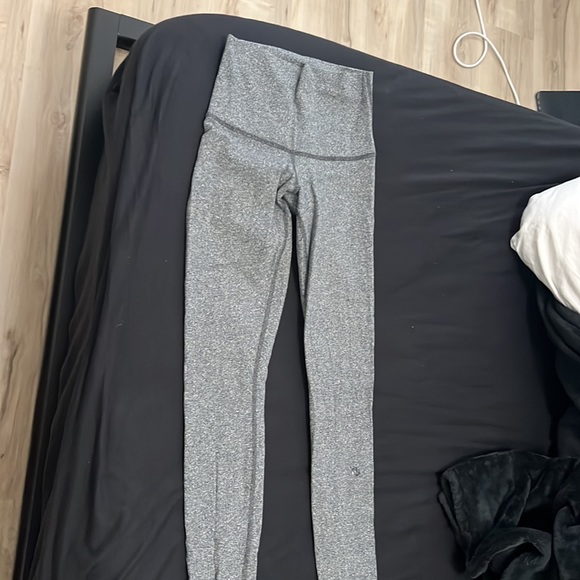 Lululemon Grey Leggings - Picture 2 of 2